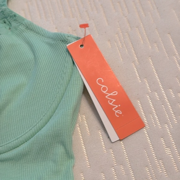 COLSIE Women’s Eyelet Corset Bralette, size Large - Picture 4 of 6